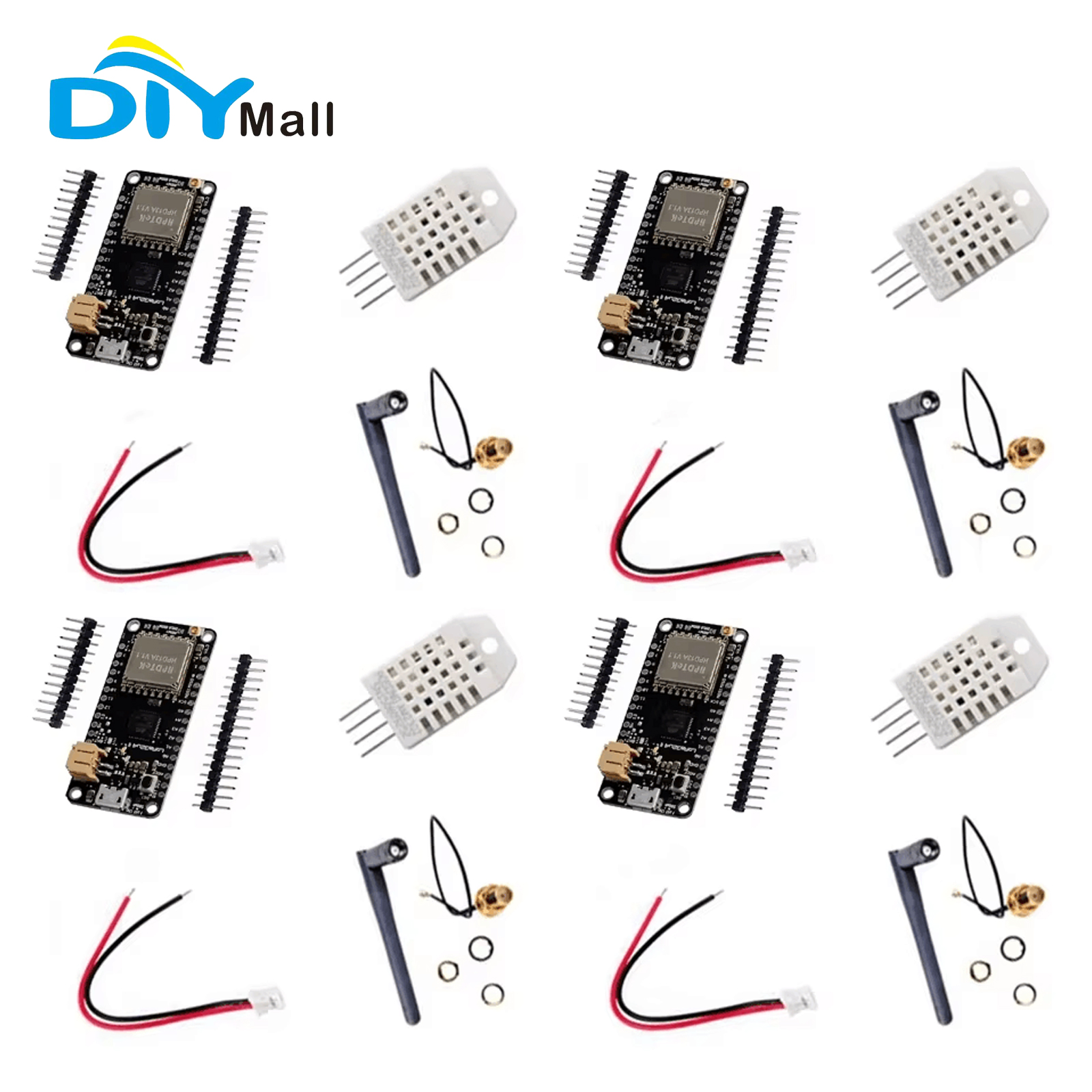 Smart Home Kit For Arduino - DIYmall 4PCS LoRa32u4 II Development Board