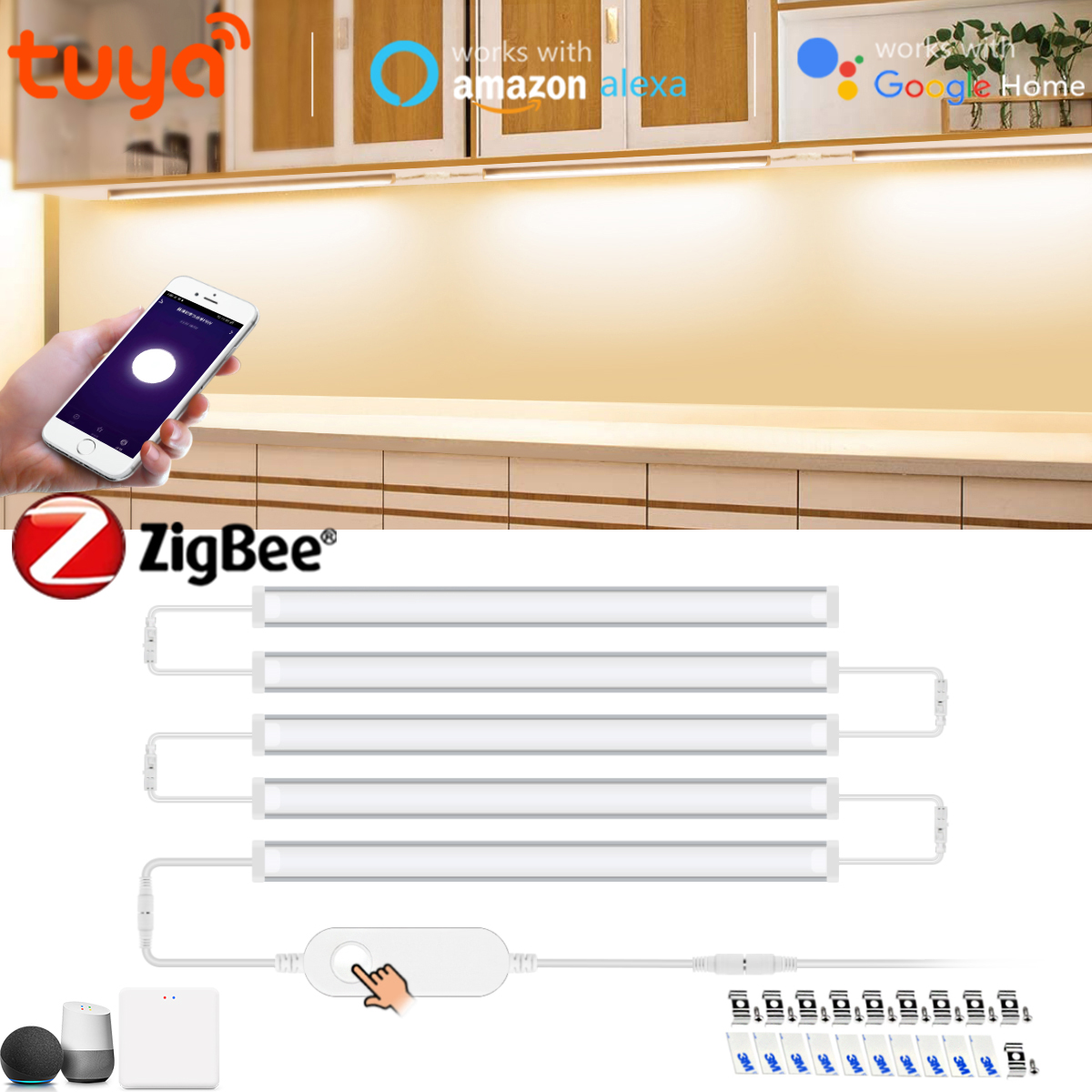 Smart Home Llm - Zigbee Tuya Smart LED Strip Kitchen