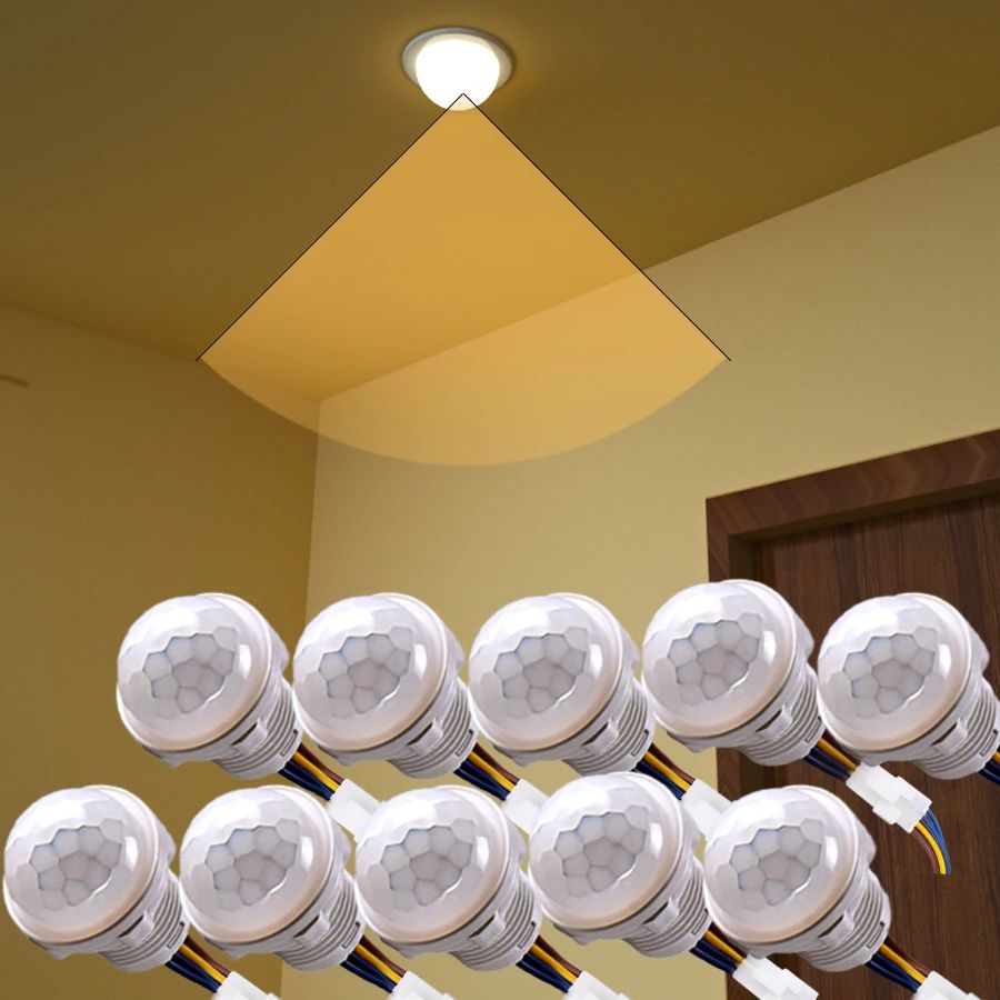 Smart Bulb - Time Delay Motion Sensor Switch for