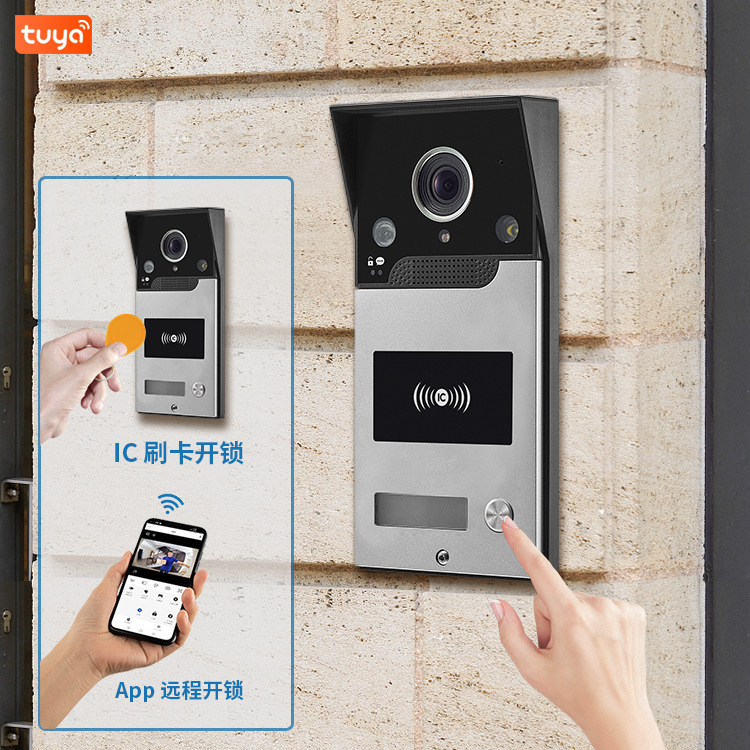 Wifi Doorbell Camera - 2MP 1080P Tuya APP Rifd/NFC Wired
