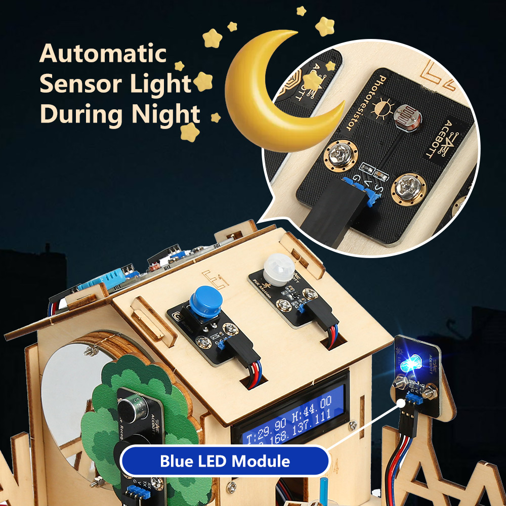 ACEBOTT Smart Home STEM STEAM  – Smart Home Kit For Arduino recenzja i cena