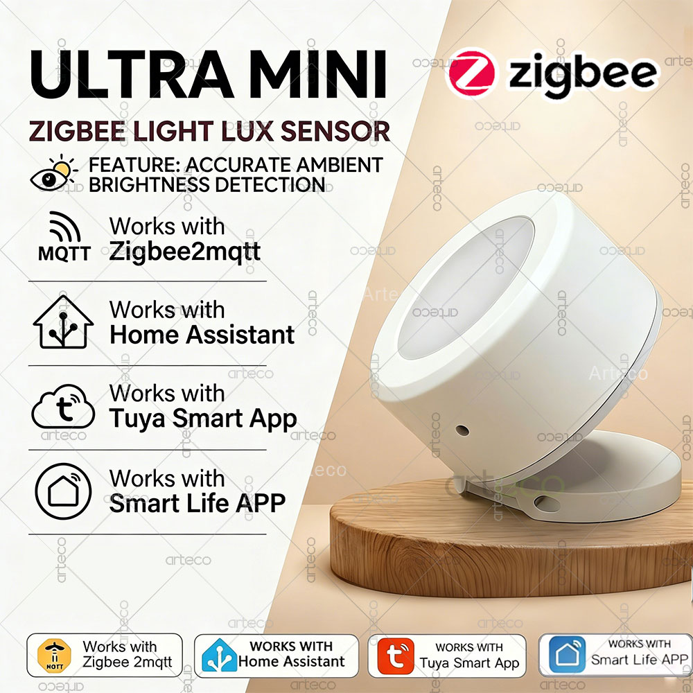 Ultra Mini Zigbee Light Sensor – Smart Home Monitoring recenzja i cena