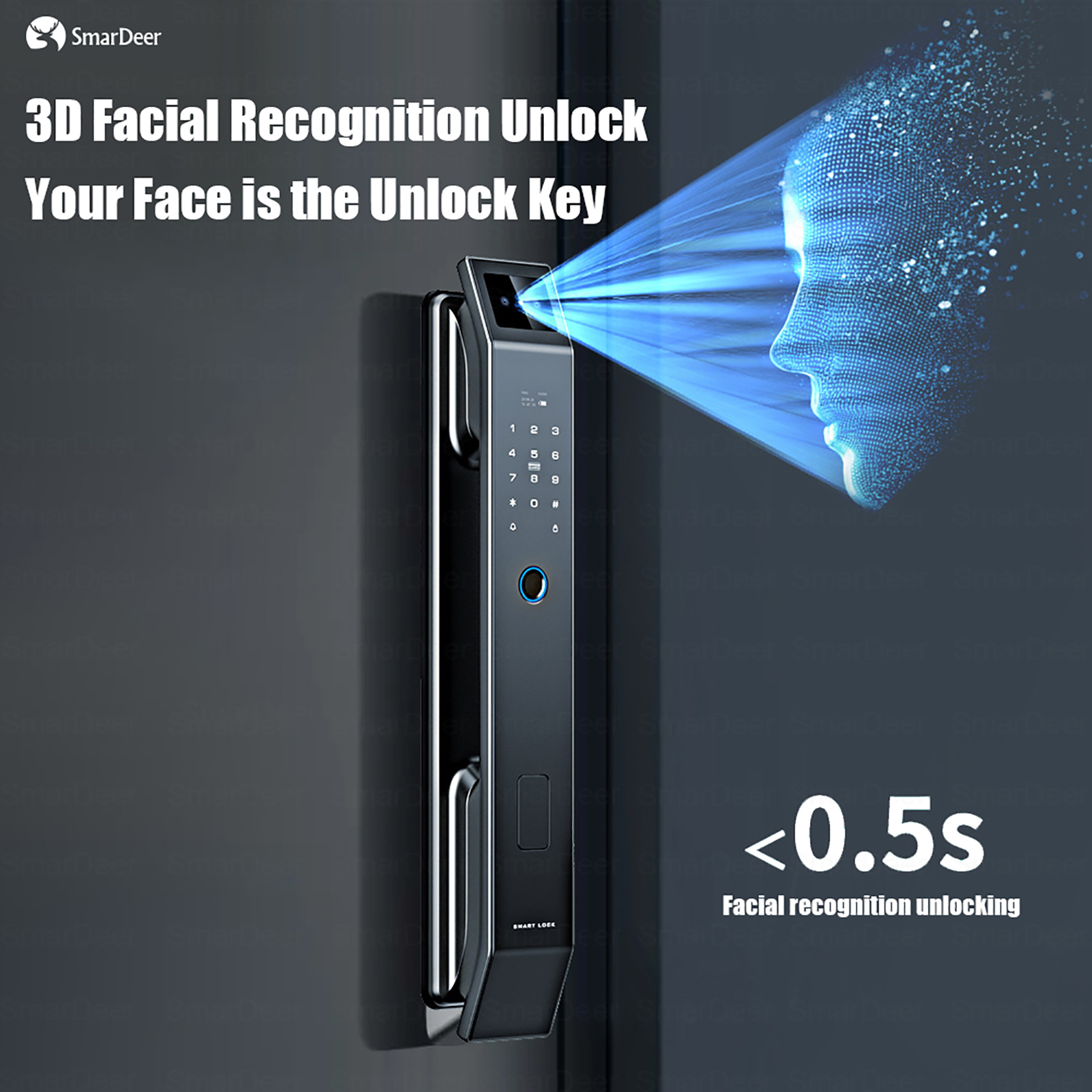 SmaerDeer Smart lock with Came – Wifi Doorbell Camera recenzja i cena