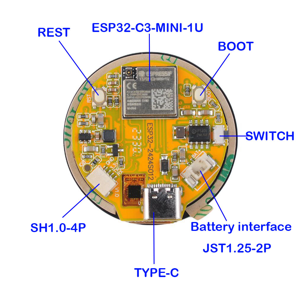 ESP32 Display 1.28 inch ESP32- – Smart Home Kit For Arduino recenzja i cena
