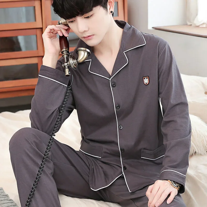 Fall 100% Cotton Pajamas Men's – Smart Home Plus recenzja i cena