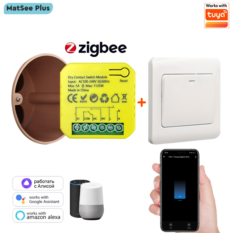 Smart ZigBee Dry Contact Switc – Smart Home Plus recenzja i cena