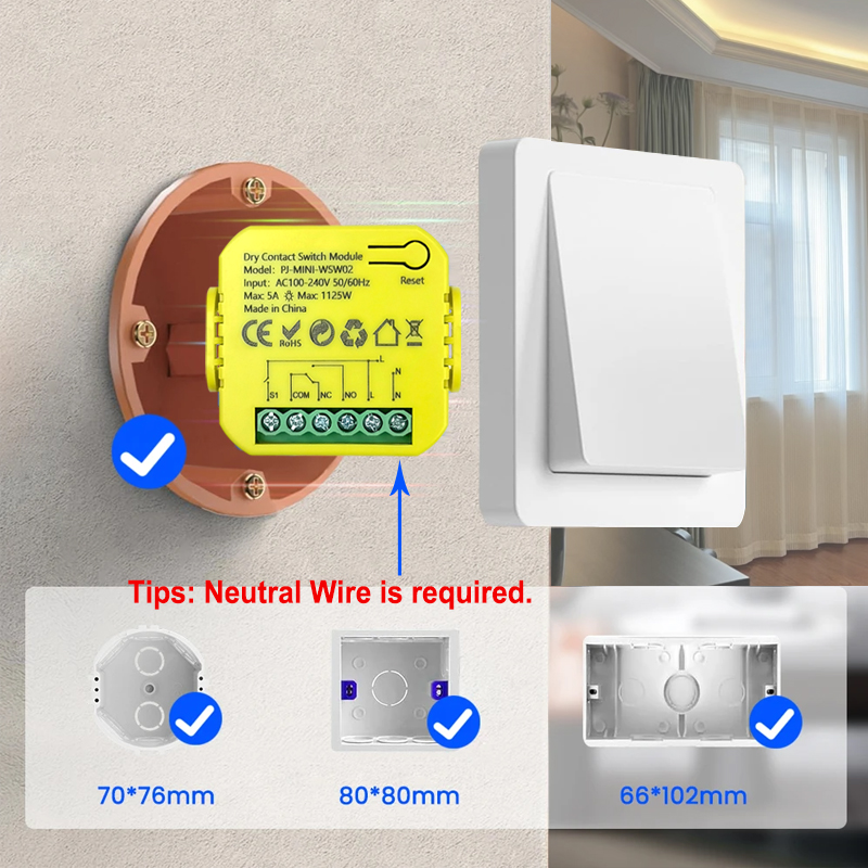 Smart ZigBee Dry Contact Switc – Smart Home Plus recenzja i cena