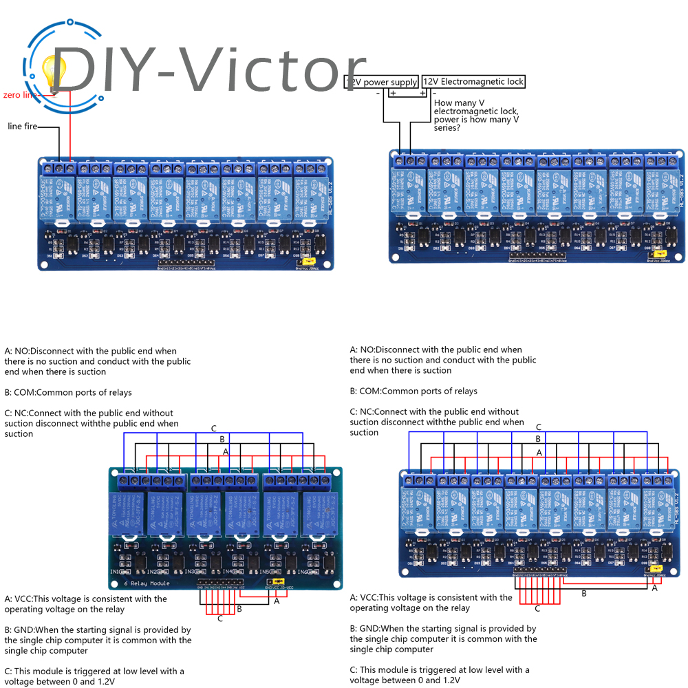 1 2 4 6 8 Channel DC 5V 12V Re – Smart Home Kit For Arduino recenzja i cena