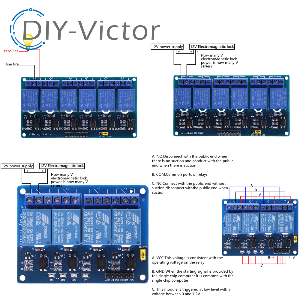 1 2 4 6 8 Channel DC 5V 12V Re – Smart Home Kit For Arduino recenzja i cena