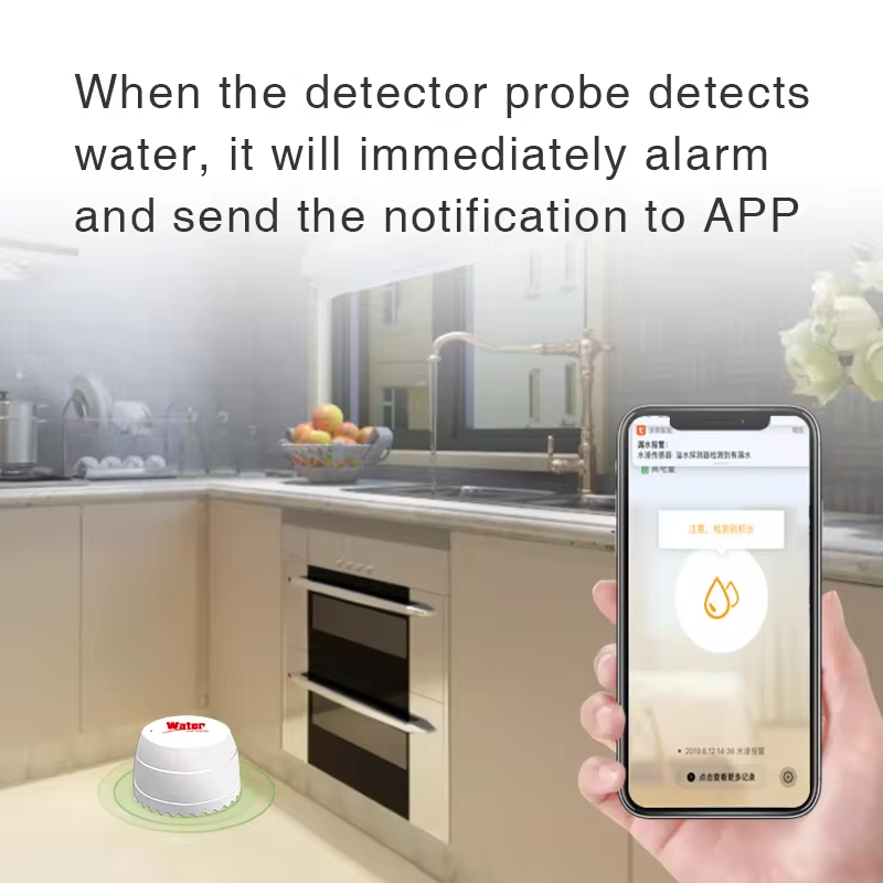 Tuya WiFi Water Leak Detector  – Wifi Water Leak Detector recenzja i cena