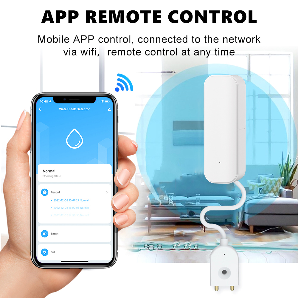 WiFi/Zigbee Water Level Sensor – Wifi Water Leak Detector recenzja i cena