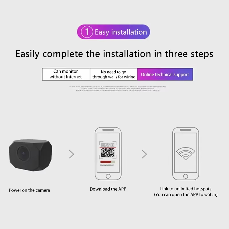 4K HD WiFi Security Camera for – Smart Home Monitoring recenzja i cena