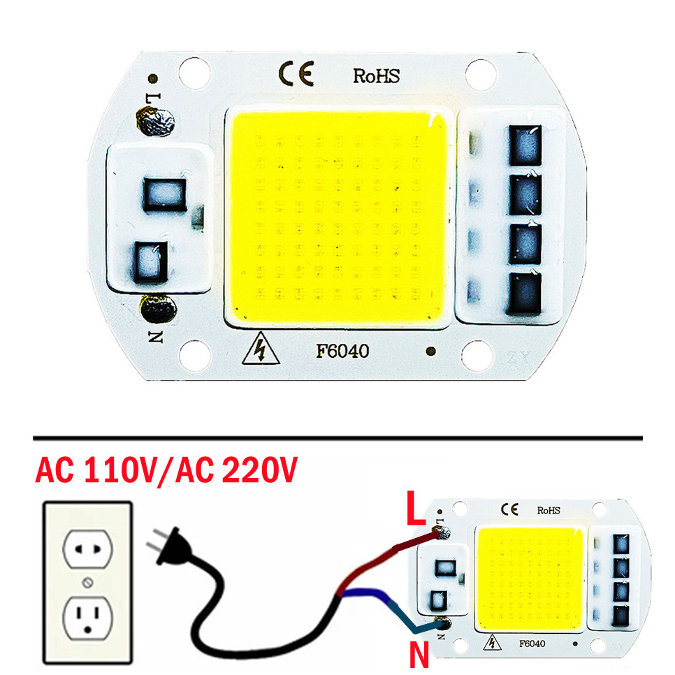 LED COB lamp Bead 20W 30W 50W  – Smart Bulb recenzja i cena