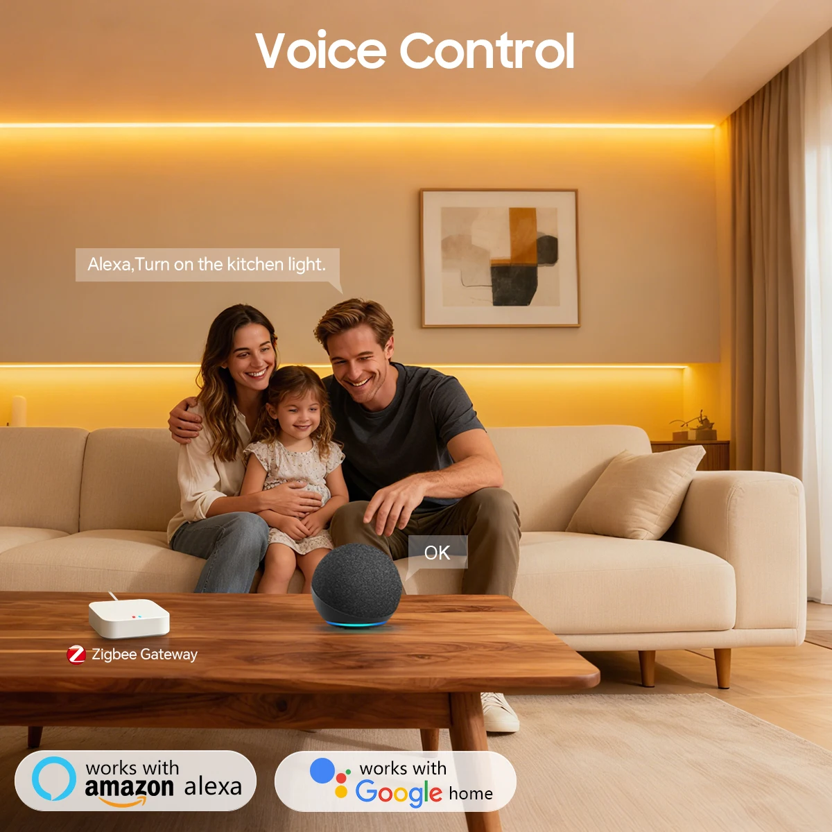 Zigbee Smart Neon Light Strip  – Smart Home Llm recenzja i cena