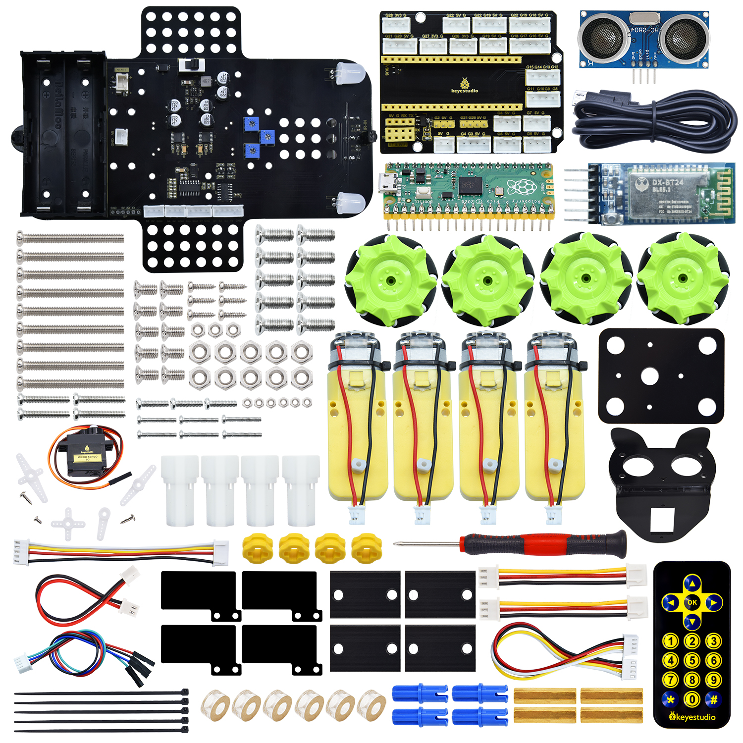 Keyestudio 4WD Raspberry Pi Pi – Smart Home Kit For Arduino recenzja i cena