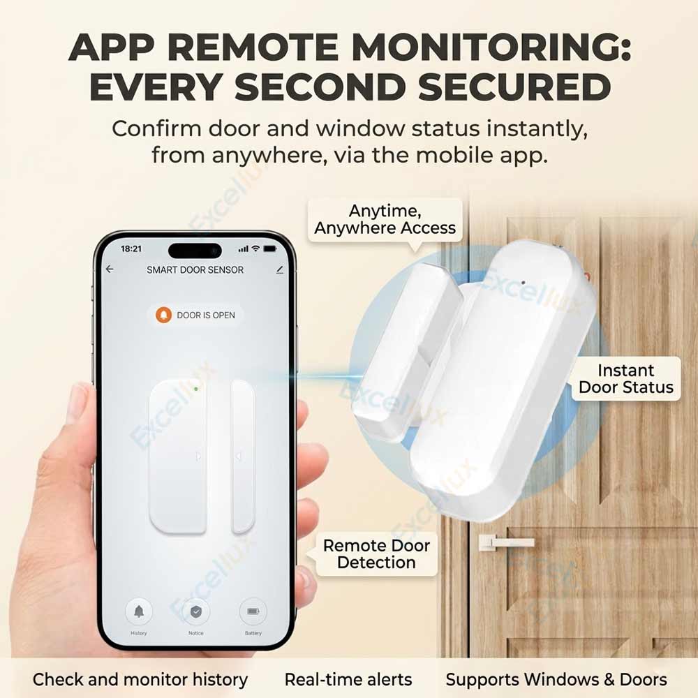 Zigbee Door Window Sensor Magn – Smart Home Monitoring recenzja i cena