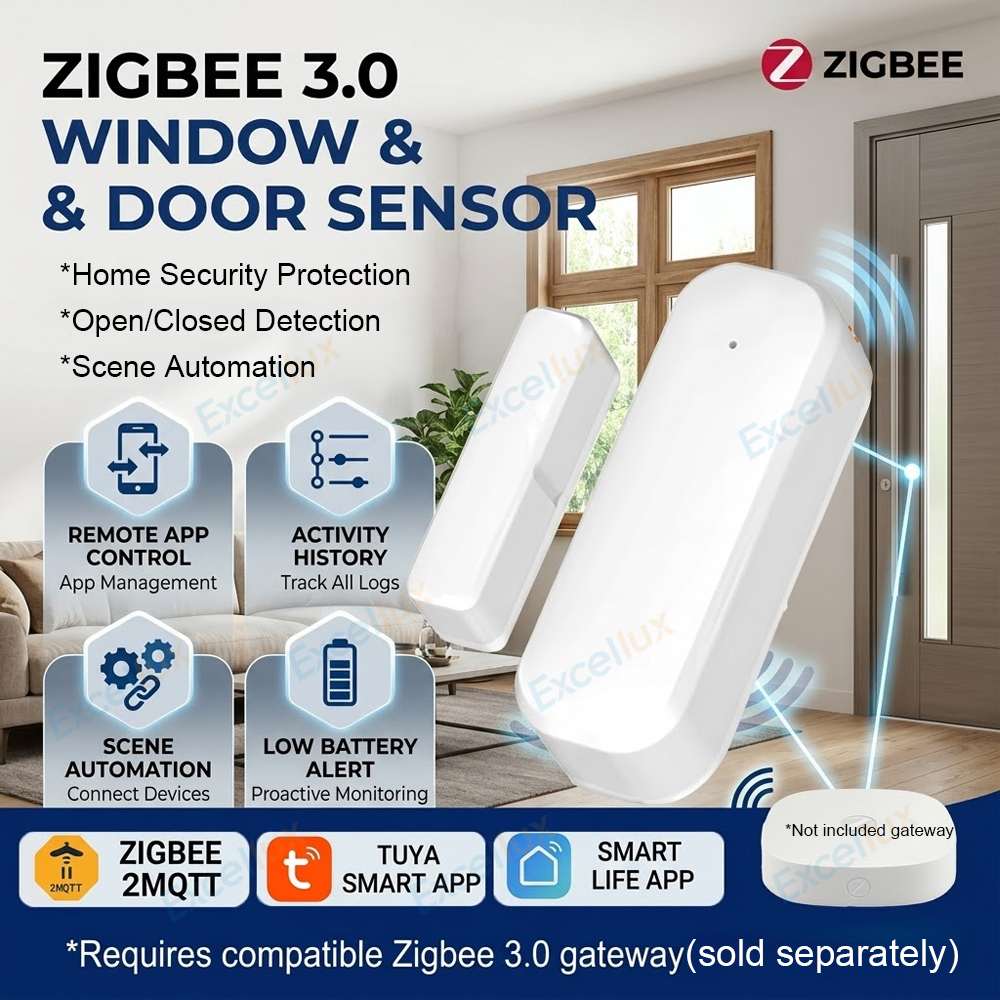 Zigbee Door Window Sensor Magn – Smart Home Monitoring recenzja i cena