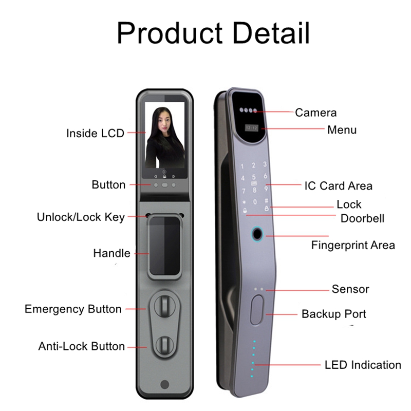 Tuya Wifi Electronic Fingerpri – Wifi Doorbell Camera recenzja i cena