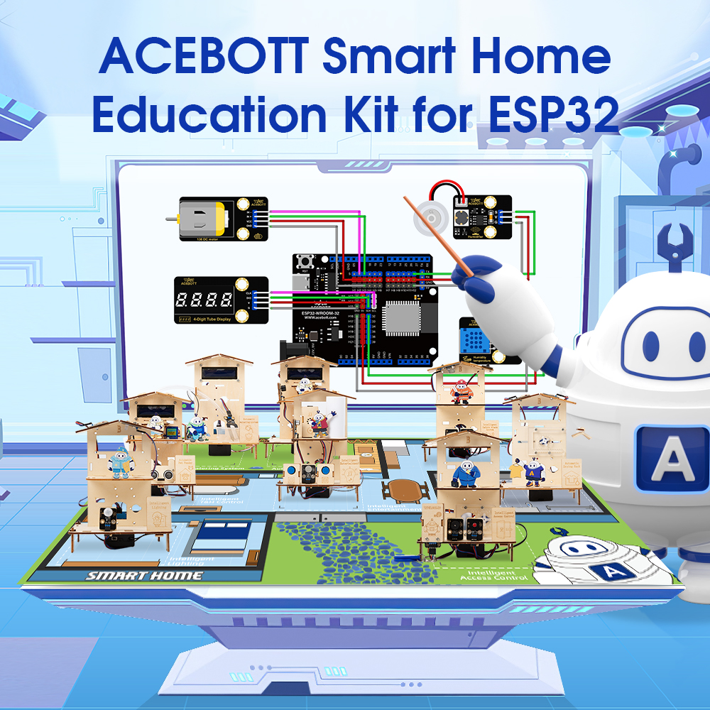 ACEBOTT STEM School Smart Home – Smart Home Kit For Arduino recenzja i cena
