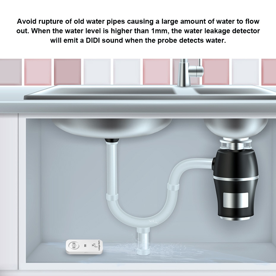 KERUI Wireless Water Sensor 90 – Wifi Water Leak Detector recenzja i cena