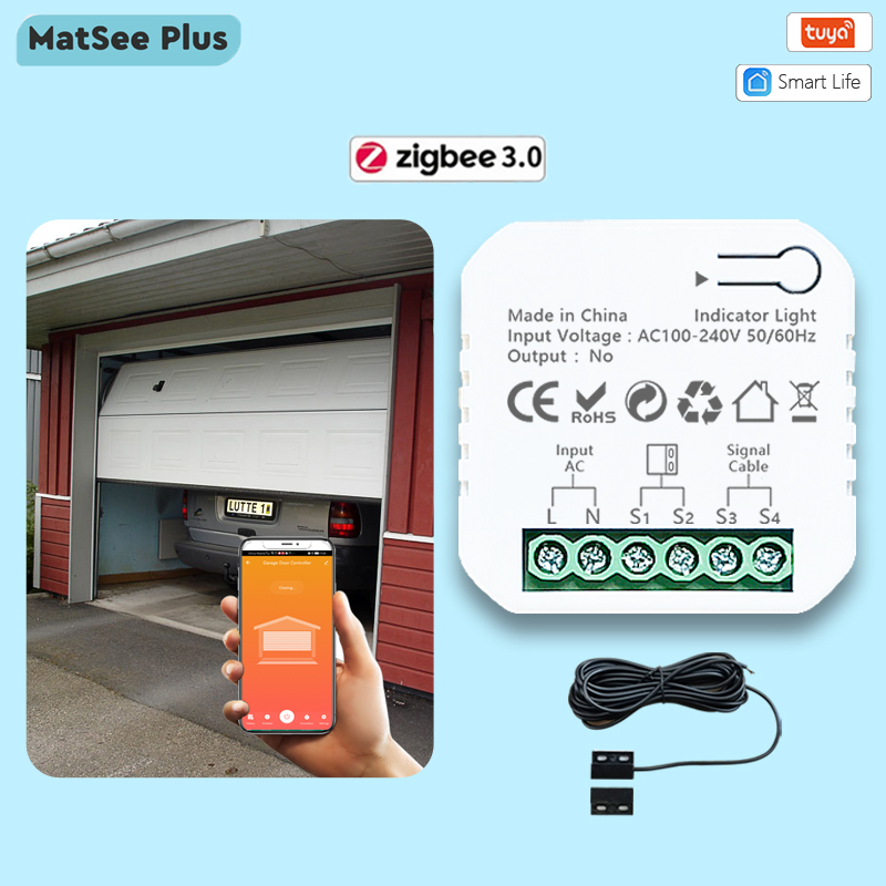 Tuya Smart Life ZigBee Garage  – Smart Home Plus recenzja i cena