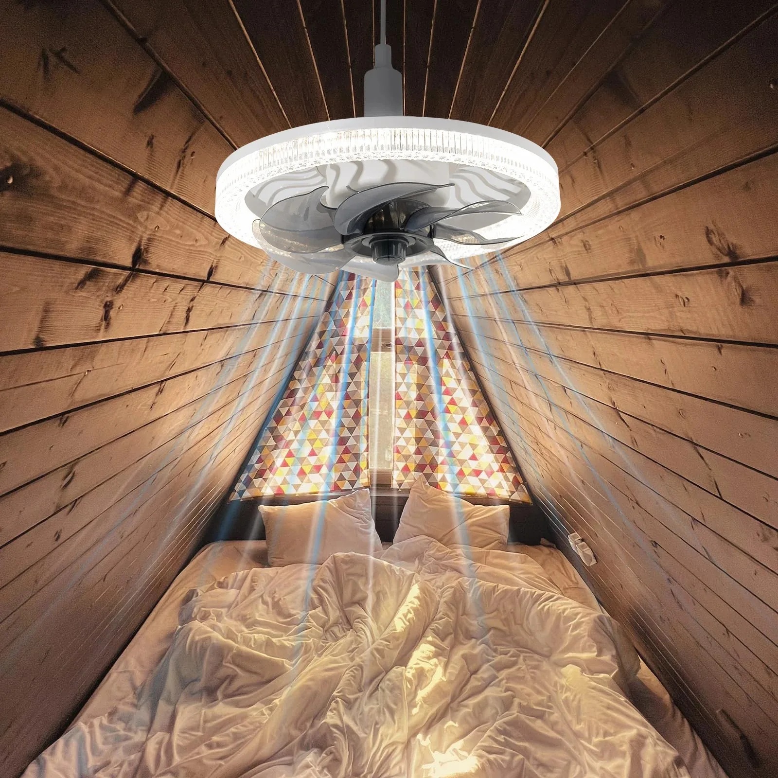 Smart LED Ceiling Fan Light wi – Smart Bulb recenzja i cena
