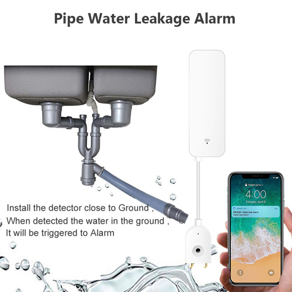 Tuya WiFi Water Leak Sensor, W – Wifi Water Leak Detector recenzja i cena