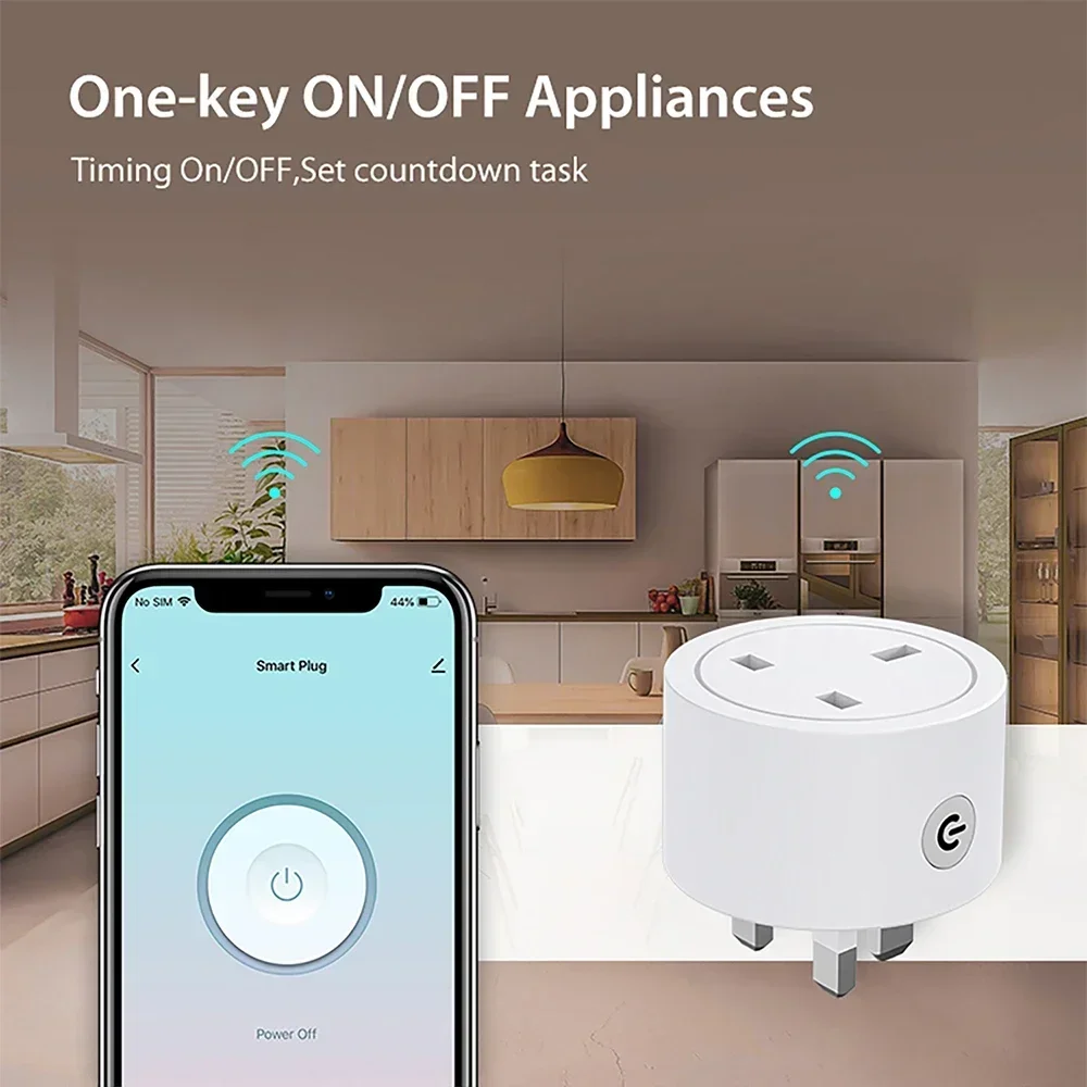 Zigbee Smart Plug 16A UK Socke – Smart Home Monitoring recenzja i cena