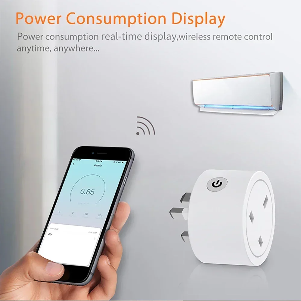 Zigbee Smart Plug 16A UK Socke – Smart Home Monitoring recenzja i cena