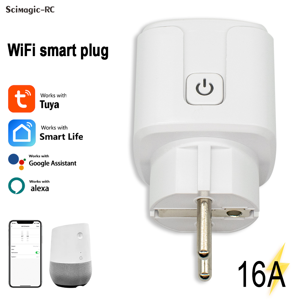 Tuya Smart Plug WiFi Socket 16 – Smart Home Monitoring recenzja i cena