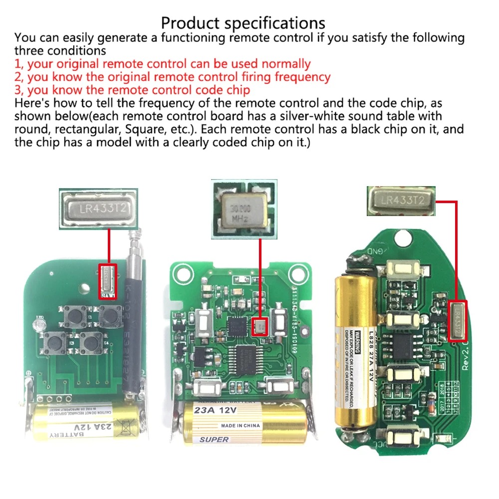 433Mhz RF Remote Control On Of – Smart Home Keyestudio recenzja i cena