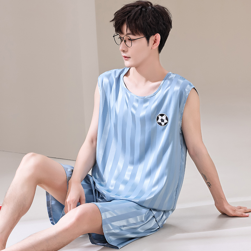 Summer Men Pyjamas Ice Silk Pa – Smart Home Plus recenzja i cena
