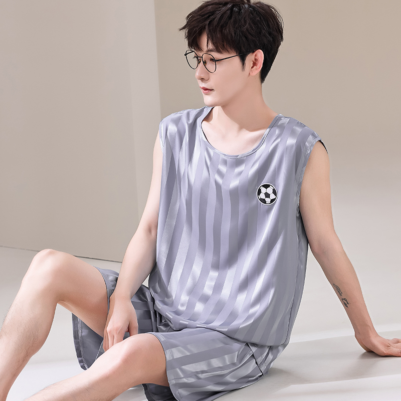 Summer Men Pyjamas Ice Silk Pa – Smart Home Plus recenzja i cena