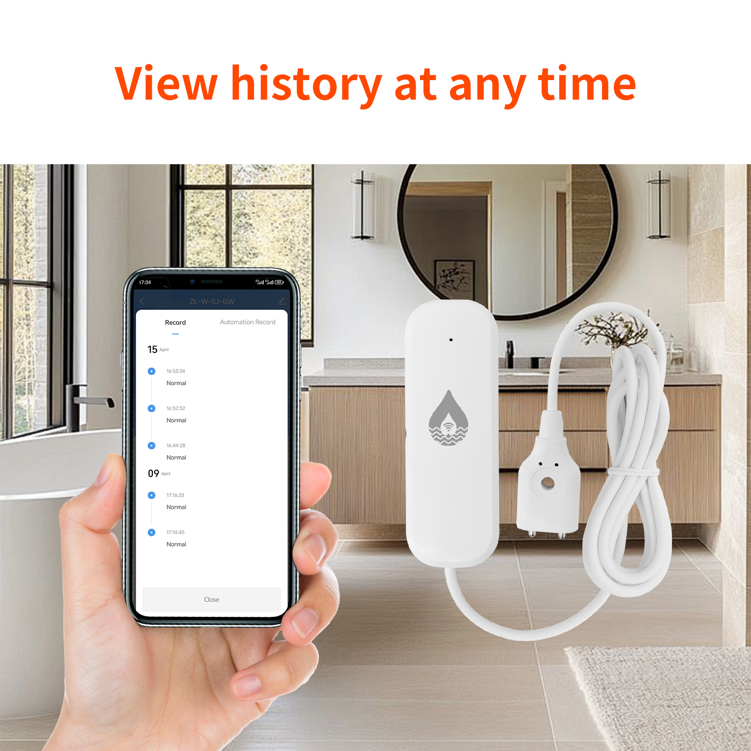 Tuya Smart WiFi/Zigbee Water L – Wifi Water Leak Detector recenzja i cena