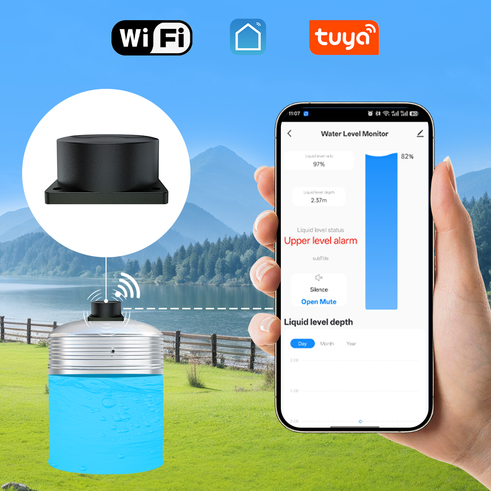 ONENUO Liquid Level Sensor Oil – Wifi Water Leak Detector recenzja i cena