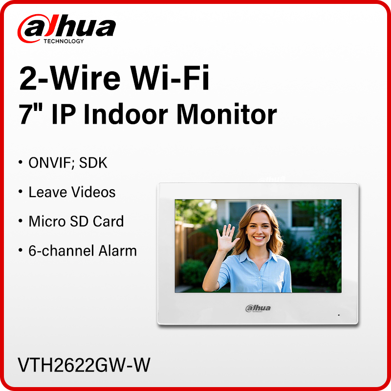 Dahua 2-Wire WiFi Indoor Monit – Wifi Doorbell Camera recenzja i cena