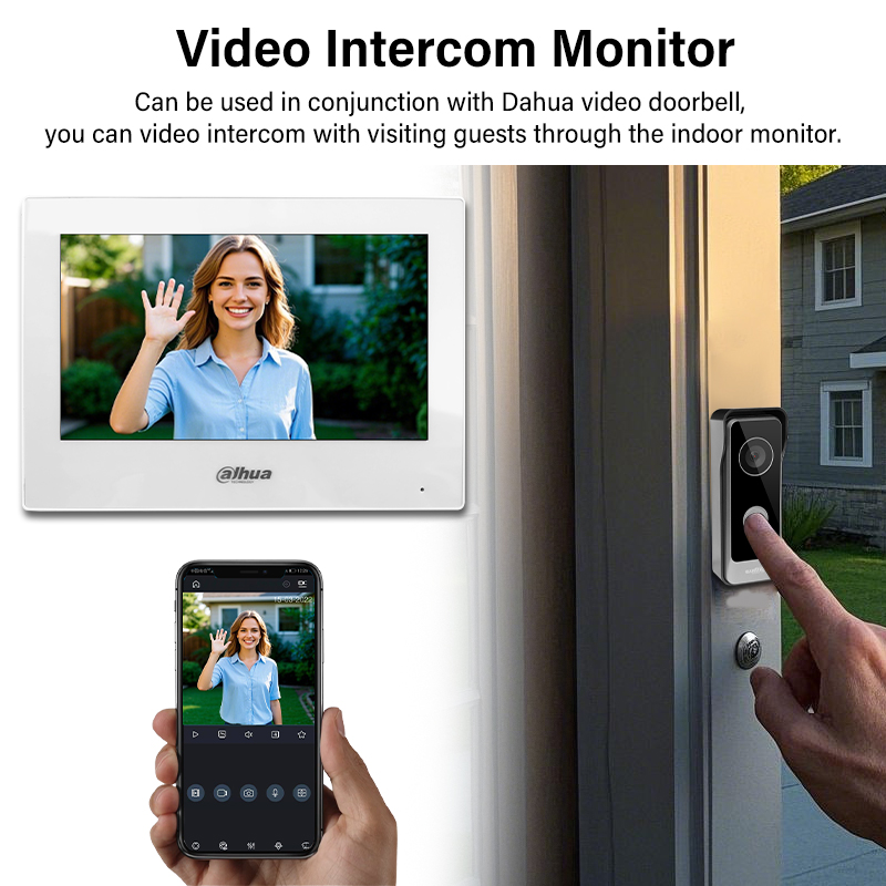 Dahua 2-Wire WiFi Indoor Monit – Wifi Doorbell Camera recenzja i cena