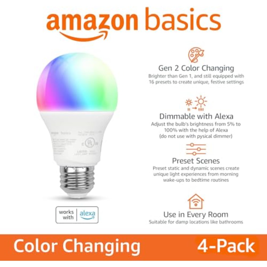 Smart A19 LED Light Bulb,,9W 6 – Smart Bulb recenzja i cena