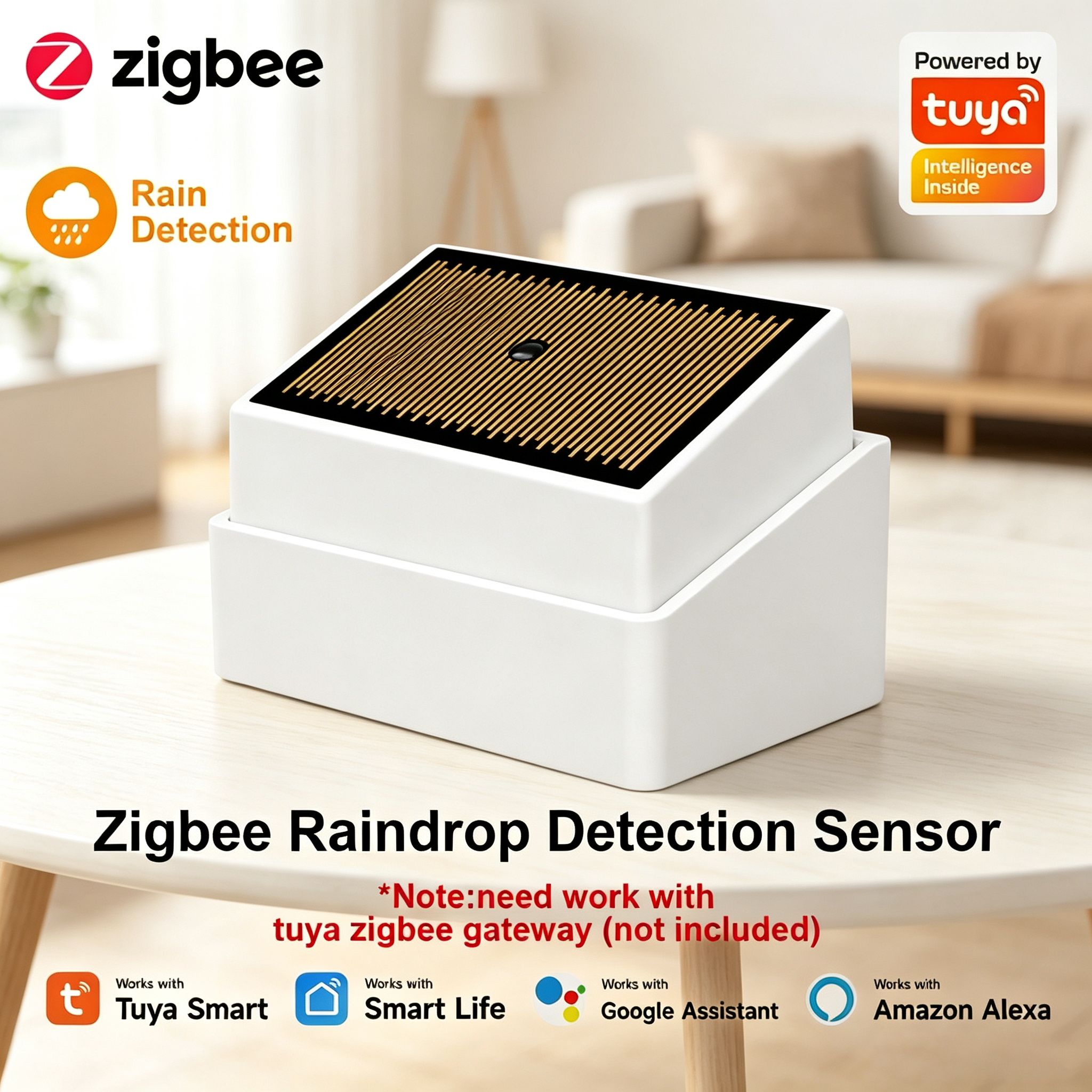 Tuya Smart ZigBee Water Leak D – Wifi Water Leak Detector recenzja i cena