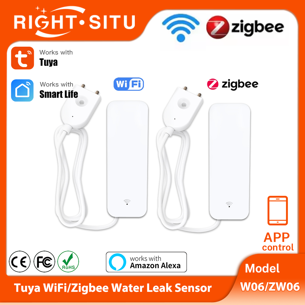 Tuya WiFi Zigbee Water Sensor  – Wifi Water Leak Detector recenzja i cena