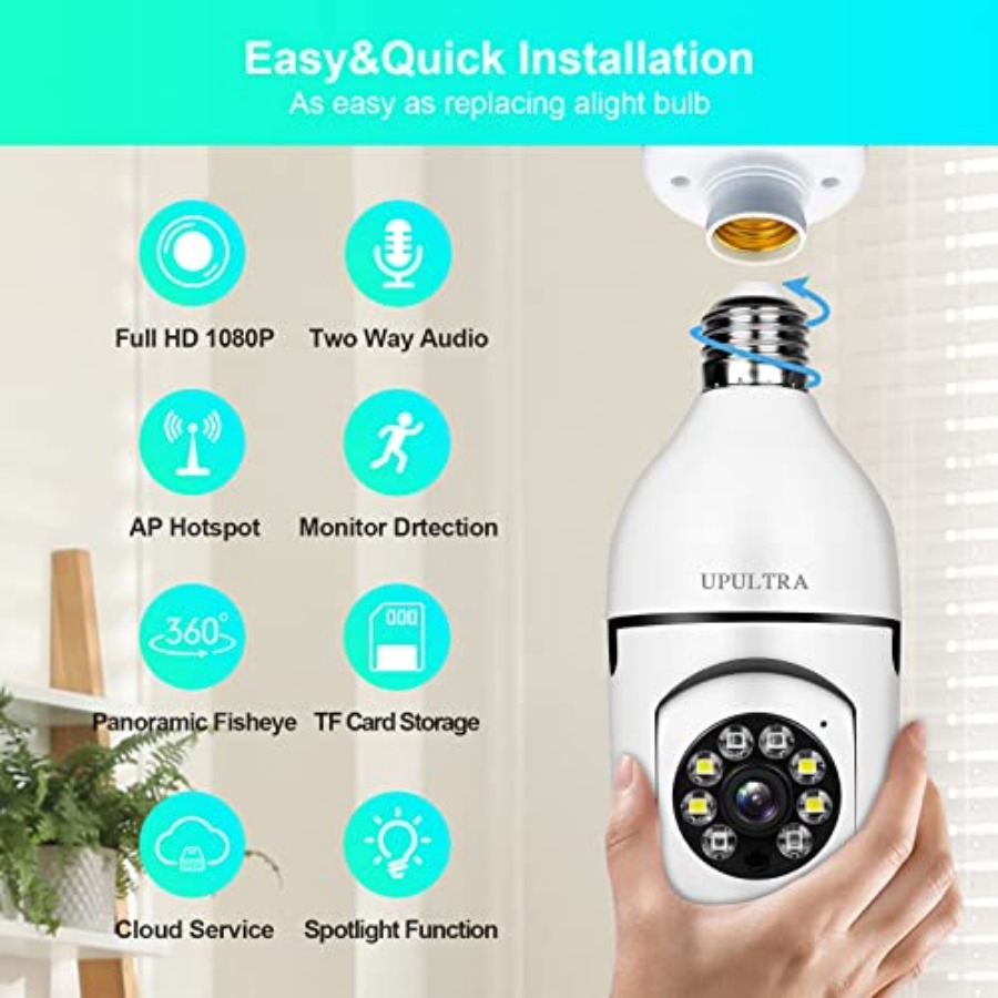Light Bulb 1080P Security Wire – Smart Bulb recenzja i cena