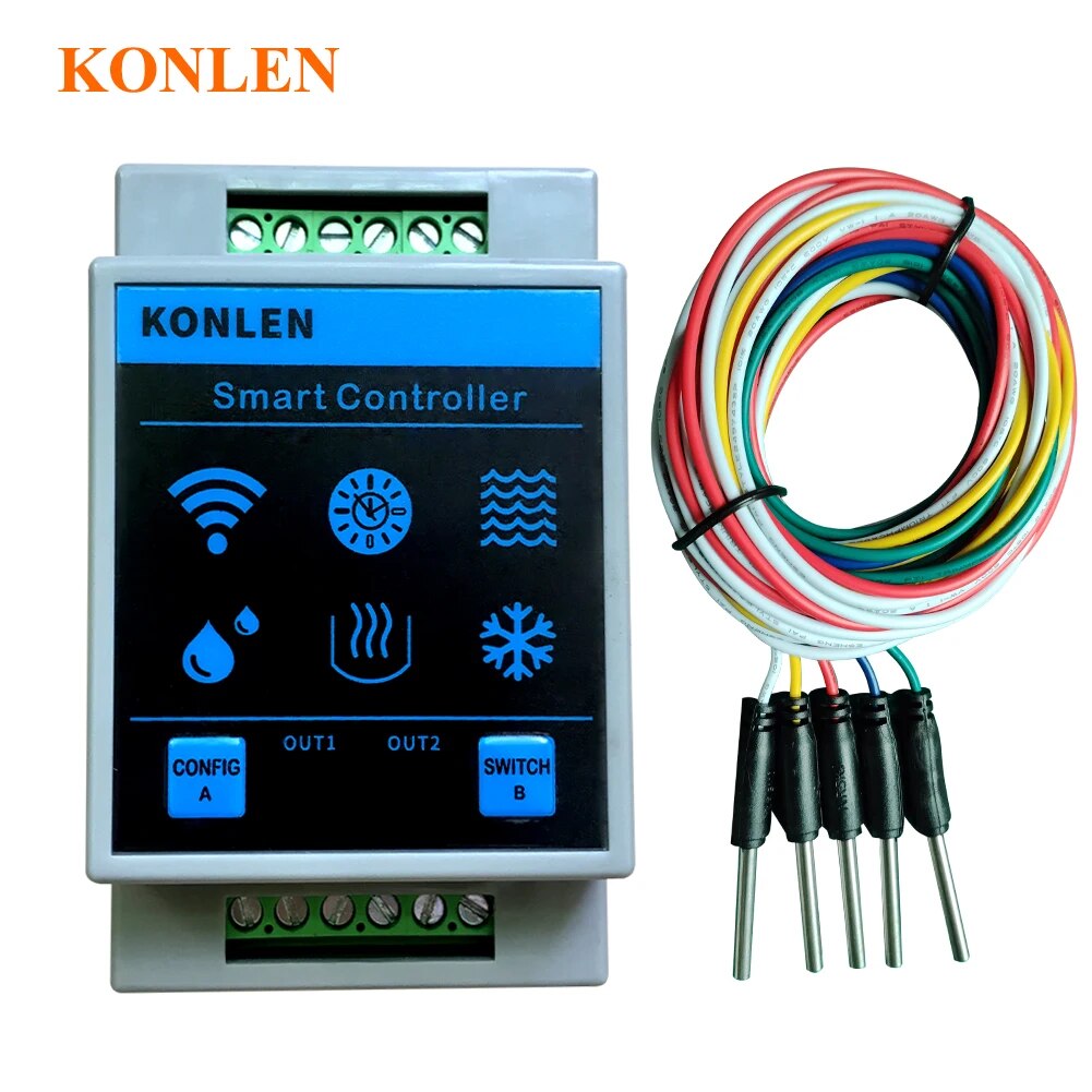 KONLEN Tuya Water Level Sensor – Wifi Water Leak Detector recenzja i cena