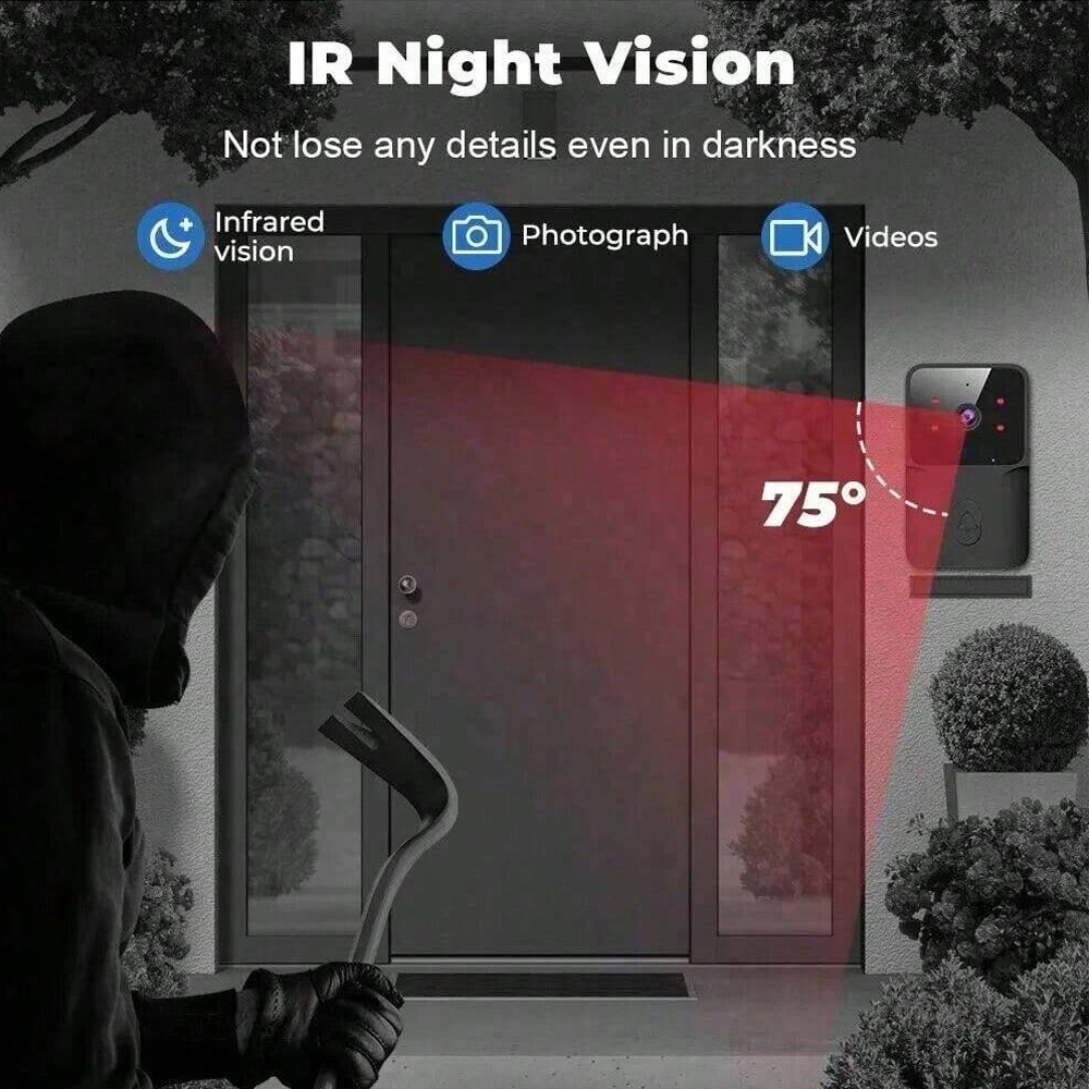 Smart WiFi Wireless doorbell I – Smart Home Video Doorbell Installation recenzja i cena