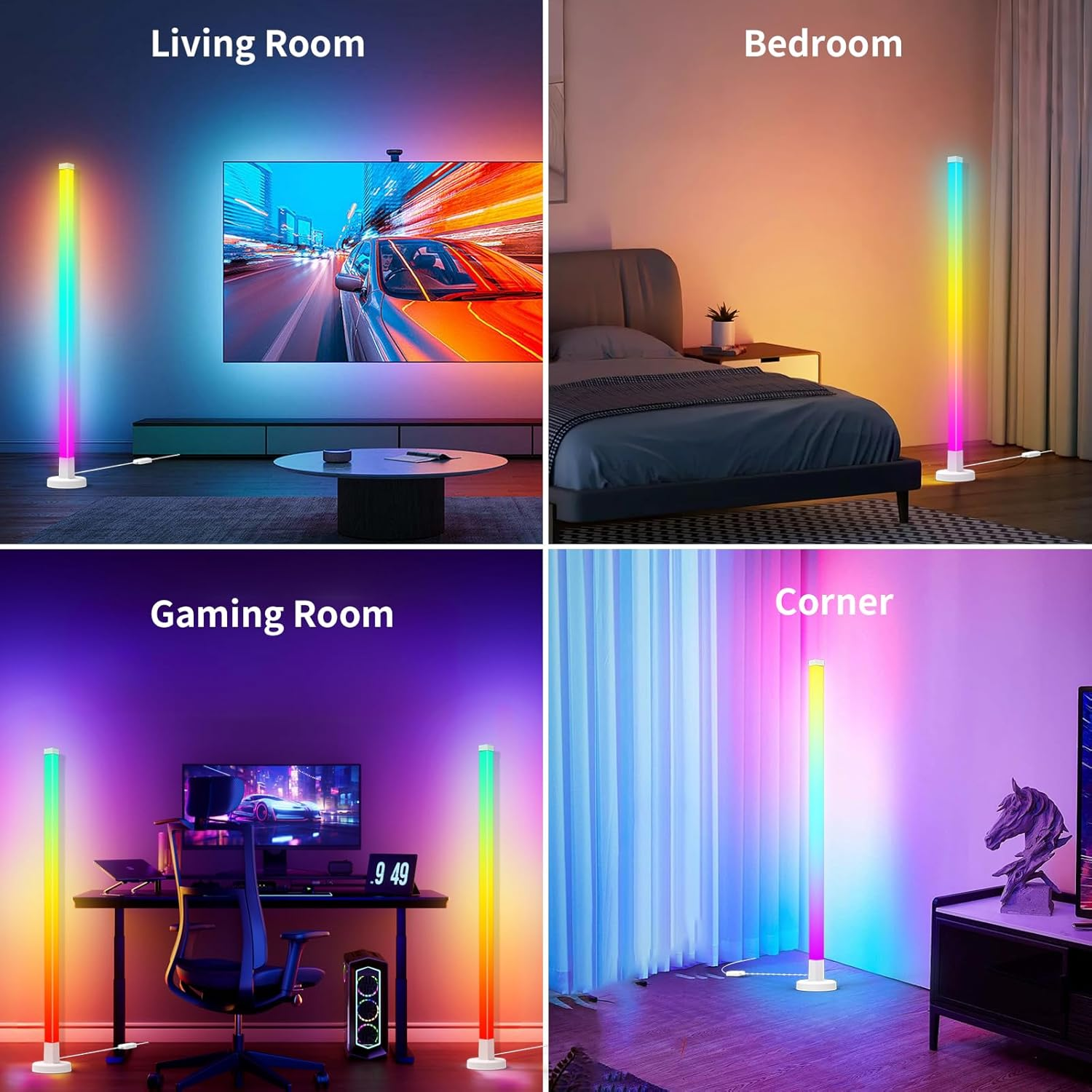 Corner Floor Lamp Smart RGB Co – Smart Bulb recenzja i cena