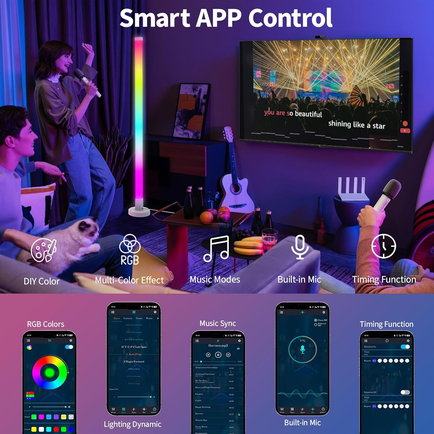 Corner Floor Lamp Smart RGB Co – Smart Bulb recenzja i cena