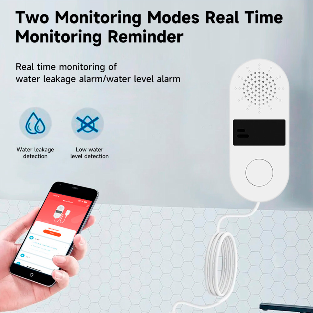 Tuya Wifi Water Leak Detector  – Wifi Water Leak Detector recenzja i cena