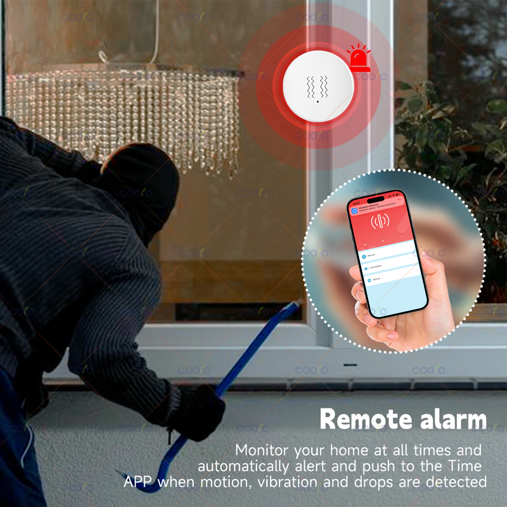ZigBee Tuya Smart Vibration Se – Smart Home Monitoring recenzja i cena