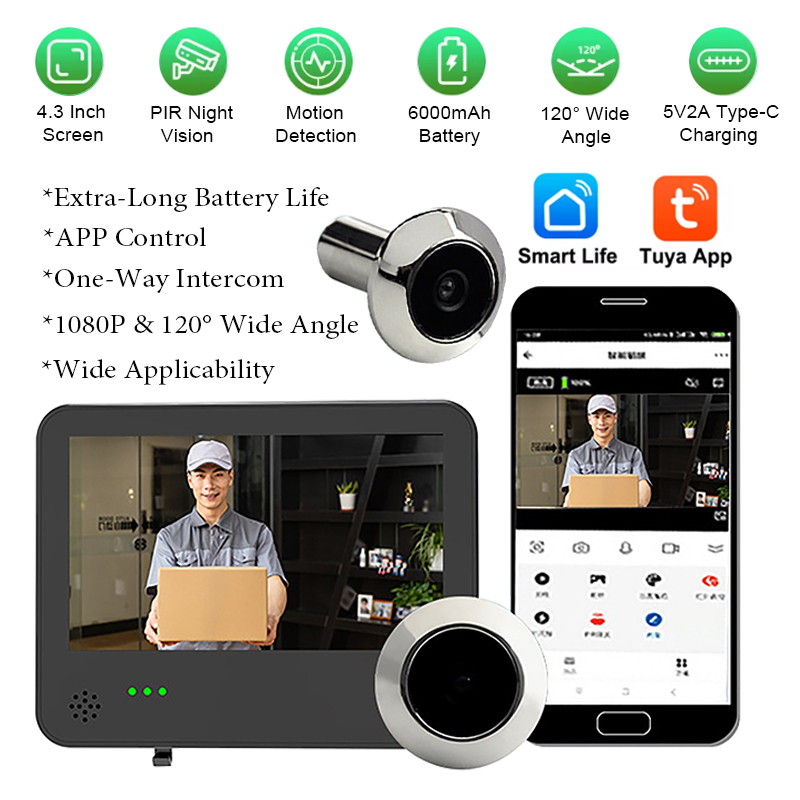 Tuya Smart WIFI Video Doorbell – Wifi Doorbell Camera recenzja i cena