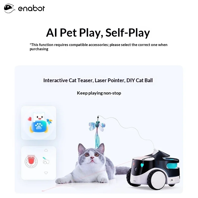 Enabot ROLA PetPal Smart Robot – Smart Home Monitoring recenzja i cena