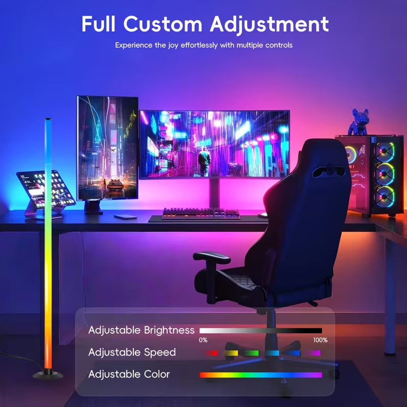 Smart RGB LED Corner Floor Lam – Smart Bulb recenzja i cena